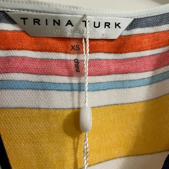 Trina Turk XS blouse NWT - Picture 4 of 4